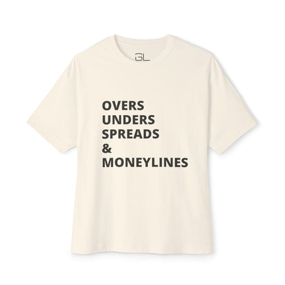 Overs, Unders, Spreads & Moneylines